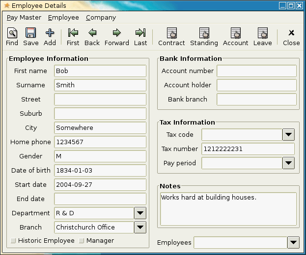 signature verification setup
